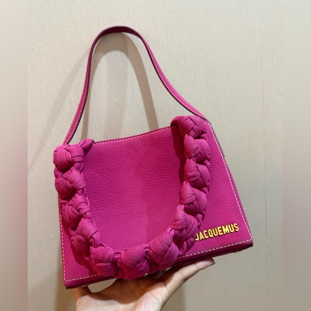 Jacquemus Noeud Bag in Pink - Picture 4 of 16
